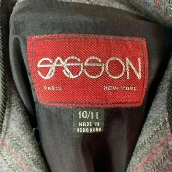 Vtg Sasson dress size 8/10 70’s 80’s 45% wool - Picture 8 of 10